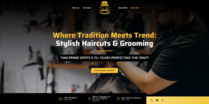 Pagina de Barberia Mr. Cutz Unlimited